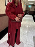 Liyana Rose Red abaya